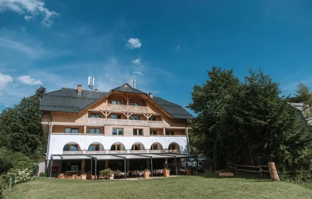 Satelr, okna in vrata in izdelava poslovnega objekta Apartmaji Triglav v Bohinju